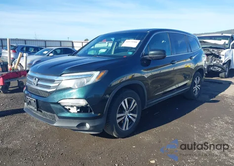 2016 Honda Pilot Ex z USA, uszkodzony, nr VIN 5FNYF6H30GB090930
